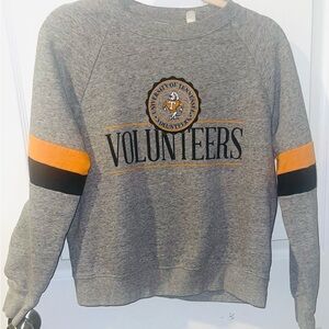 Tailgate Tennessee Volunteers Men’s crewneck small sweatshirt grey orange